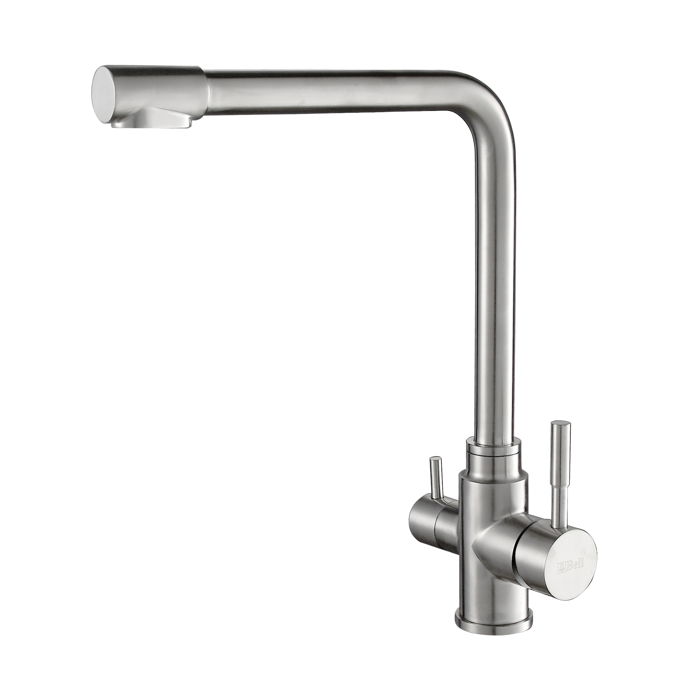 Stainless Steel Sus304 Kitchen Faucet 3 Way Flexible Hose 304 Sink Mixer Tap Three Sus Water 360 Ss304 Piece Taps 2