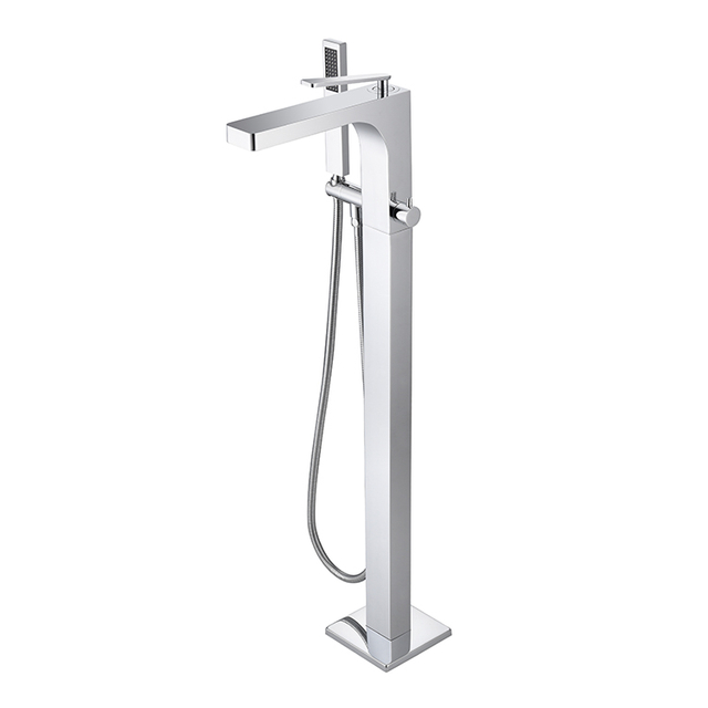 Super High Flow Rate Square Frestanding Bathtub Faucet DF-02048