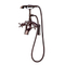 Antique Bronze Faucet For Bathtub Mounted Telephone Bath Shower Mixer Taps