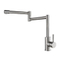 Square Stainless Steel Kitchen Cabinet Sink Faucet Mixer Tap