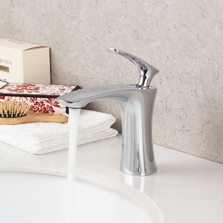 Novelty griferia cromada custom brass single handle level basin mixer tap facuets bathroom sink mixers faucet cheap