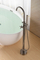 Cross handle floor mounted free standing bathtub shower faucet bathroom products