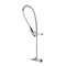 Wall Mounted Kitchen Sink Faucets Commercial Style Pre Rinse In Chrome Single Handle Pull Down Kitchen Faucet