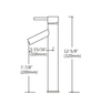 Series High Basin Mixer DF-01201