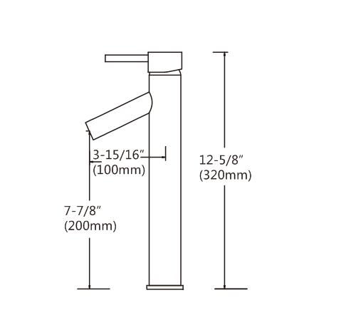 Series High Basin Mixer DF-01201