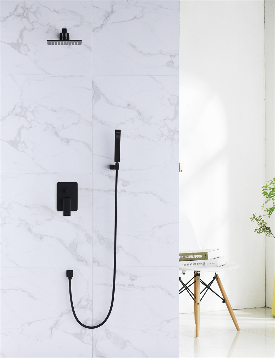 Wall Mounted Shower Set Column Bath Mixer Faucet DF-07113-01