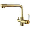 Brass 3 Way Hot And Cold Purify Ro Faucet Mixer DF-03510