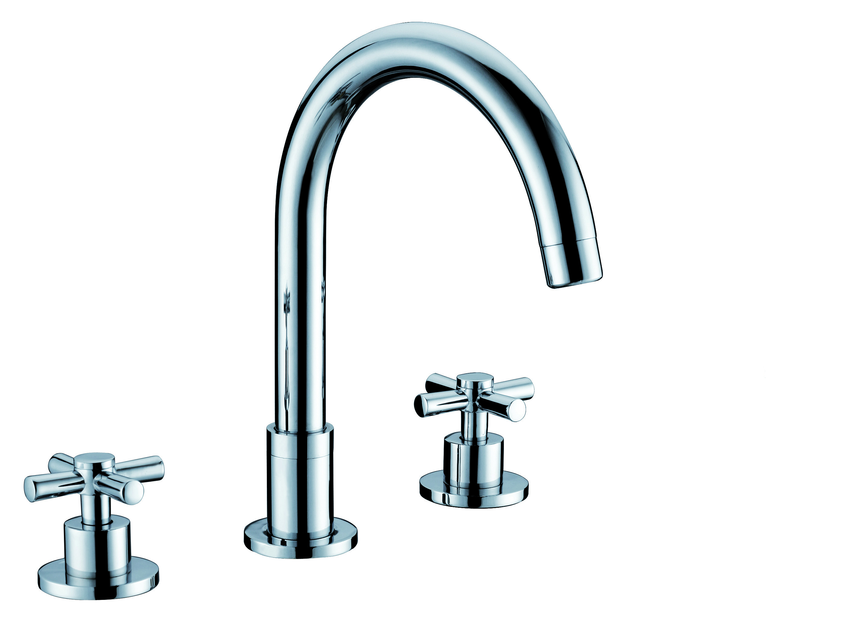 Three Hole Widespread Basin Mixer DF-05035-2