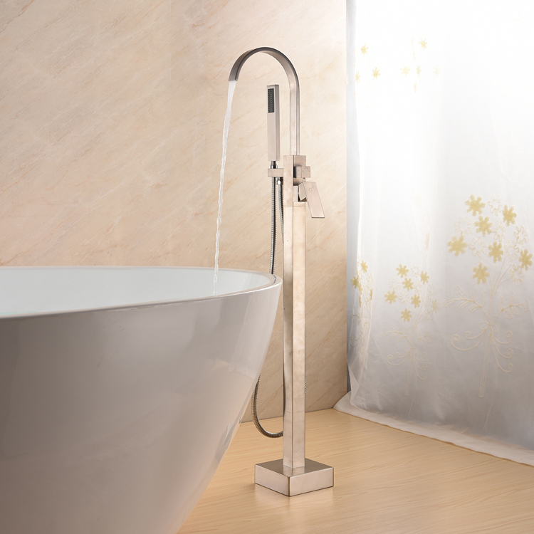 High Quality Square Bathroom Faucet Unique Design Bathtub Tap