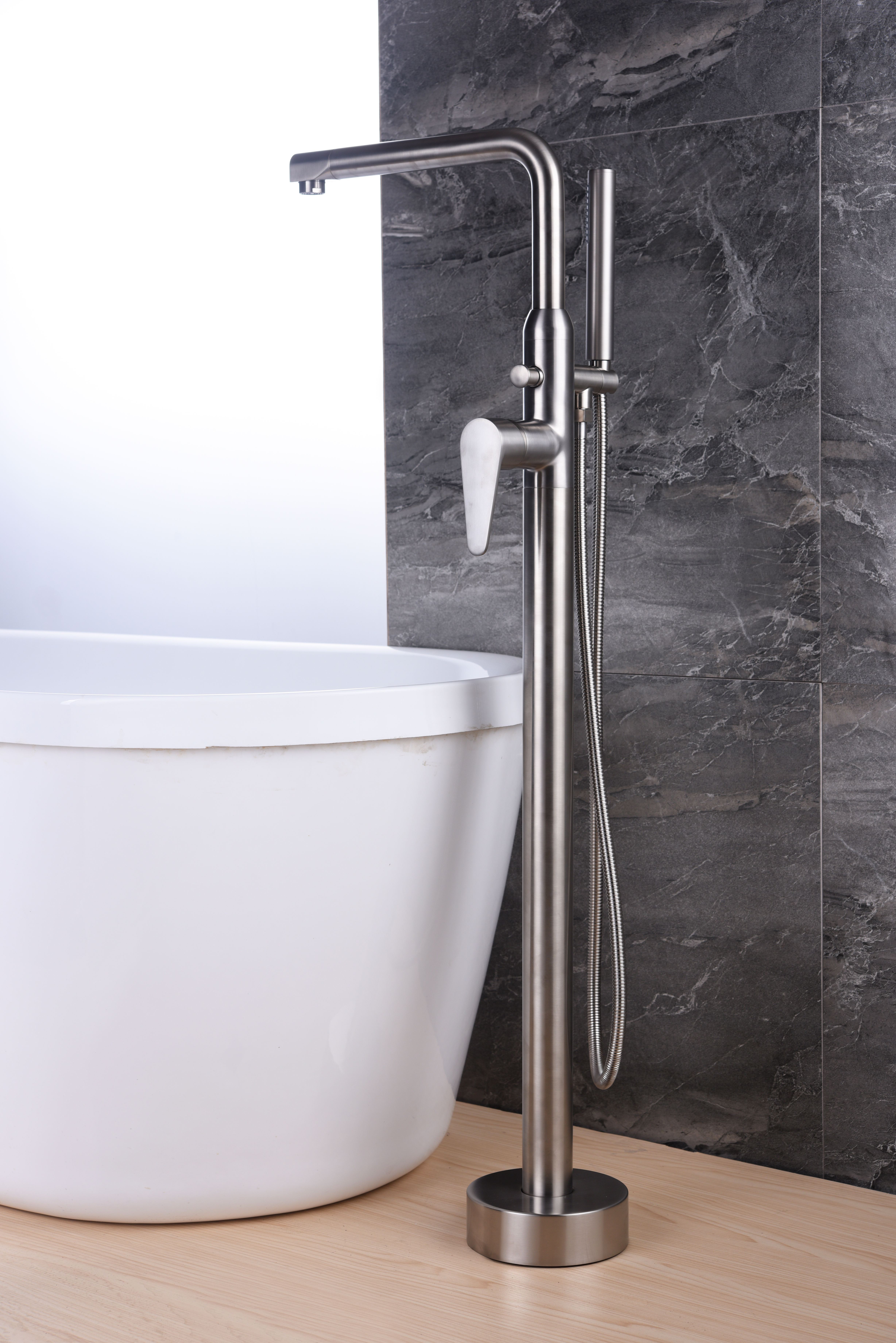 Bathroom Faucet Hot and Cold Stainless Steel Water Filter Faucet Tap