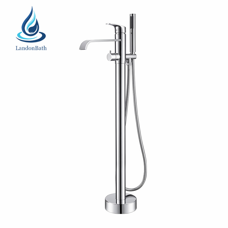  Contemporary Style Freestanding Bathtub Faucet Zinc Alloy Faucet