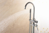 China Taps Factory High Brass Quality Freestanding Faucet