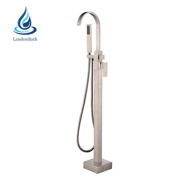 High Brass Quality Thermostatic Bath Shower Pull-Out Single Handle
