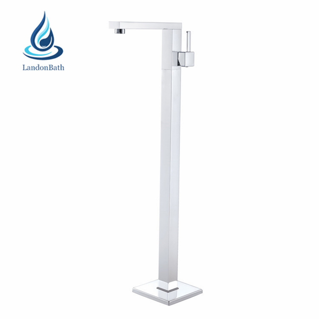 Free Standing European Style Bath Tap Thermostatic Faucet