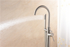 High Stainless Steel Quality Single Hole Freestanding Bathtub Faucet