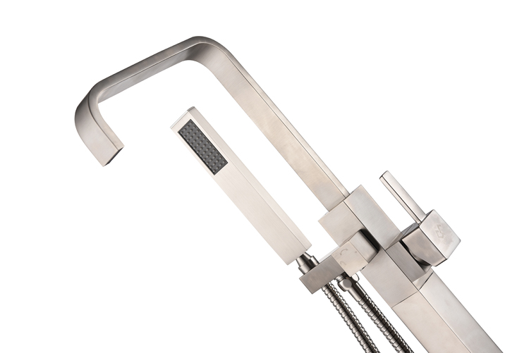 Hot Selling Thermostatic Floor-Mount Bathtub Faucet