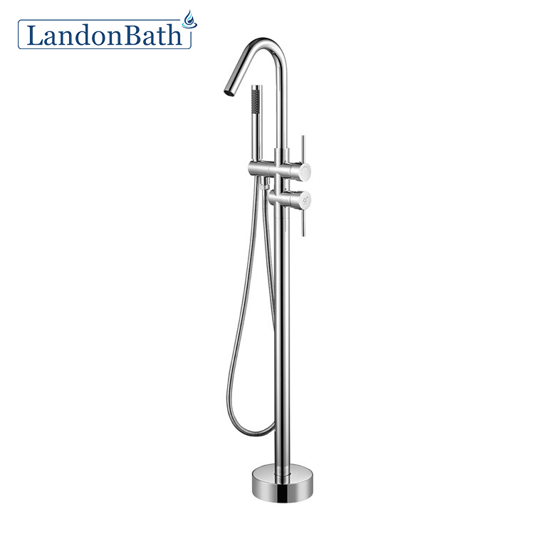 New Design Hot Selling Cheap Floor-Mount Bathtub Faucet