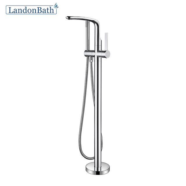 Single Hole Zinc Alloy Bathroom Faucet Moern Design Tub Mixer
