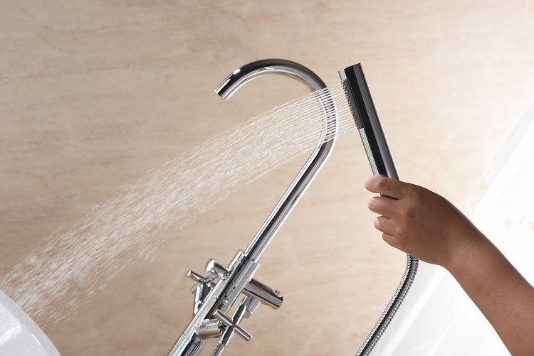 Kaiping Landonbath Faucet Manufacturer Round Thermostatic Bathtub Mixer