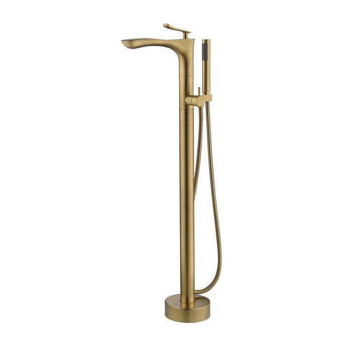 Freestanding Bathtub Faucet &Basin Mixer Plate Chrome, Matt Black And Brushed Gun Metal