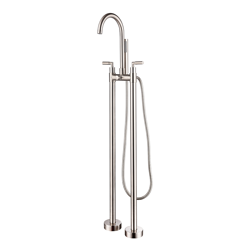 Dual Handles Freestanding Bathtub Faucet DF-02008