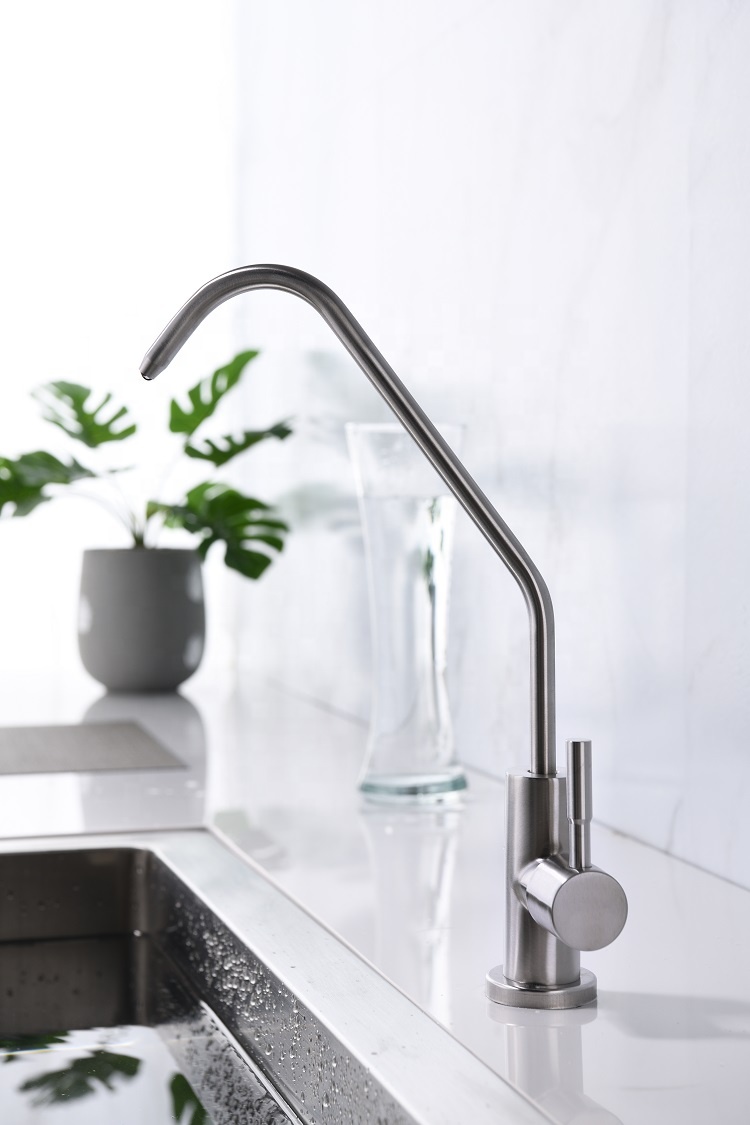 Gooseneck Ro Filter Kitchen Taps 304 Filtered Water Tap Grifos Para Tarja De Cocina
