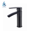 Modern Rose Gold Bathroom Brass Washbasin Faucet Single Lever Golden Water Taps
