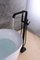 Freestanding Bathtub Faucet Black Floor Stand Bathtub Shower Faucets With Handheld Sprayer