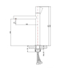 Basin Mixer Tap Modern Faucets for Bathroom China Kaiping Lead Free Deck Mounted Basin Faucet for Conter Top Sink
