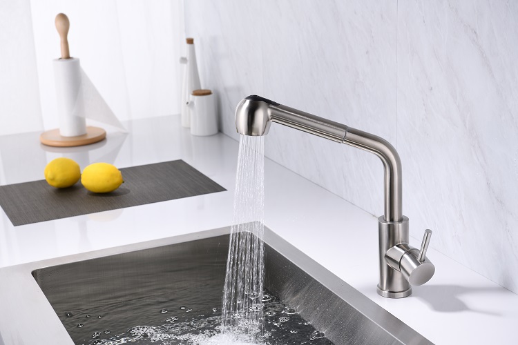 New design pull down kichen sink mixer tap faucet pull out miscelatore cucina, faucet cold and hot water for kitchen sink