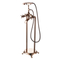 Bathrooms Floor Mounted Clawfoot Freestanding Bathtub Brass Faucet&Tap