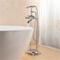 Classic Design Copper Hot Tap High Faucet Free Standing Mixer for Claw Foot Bathtub
