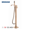 Tub Filler Modern Design Brass Bathtub Faucet Floor Stand