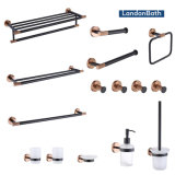 Black And Gold Bathroom Accessories Bath Towel Holder,Towel Rail,Bath Towel Holder Sets