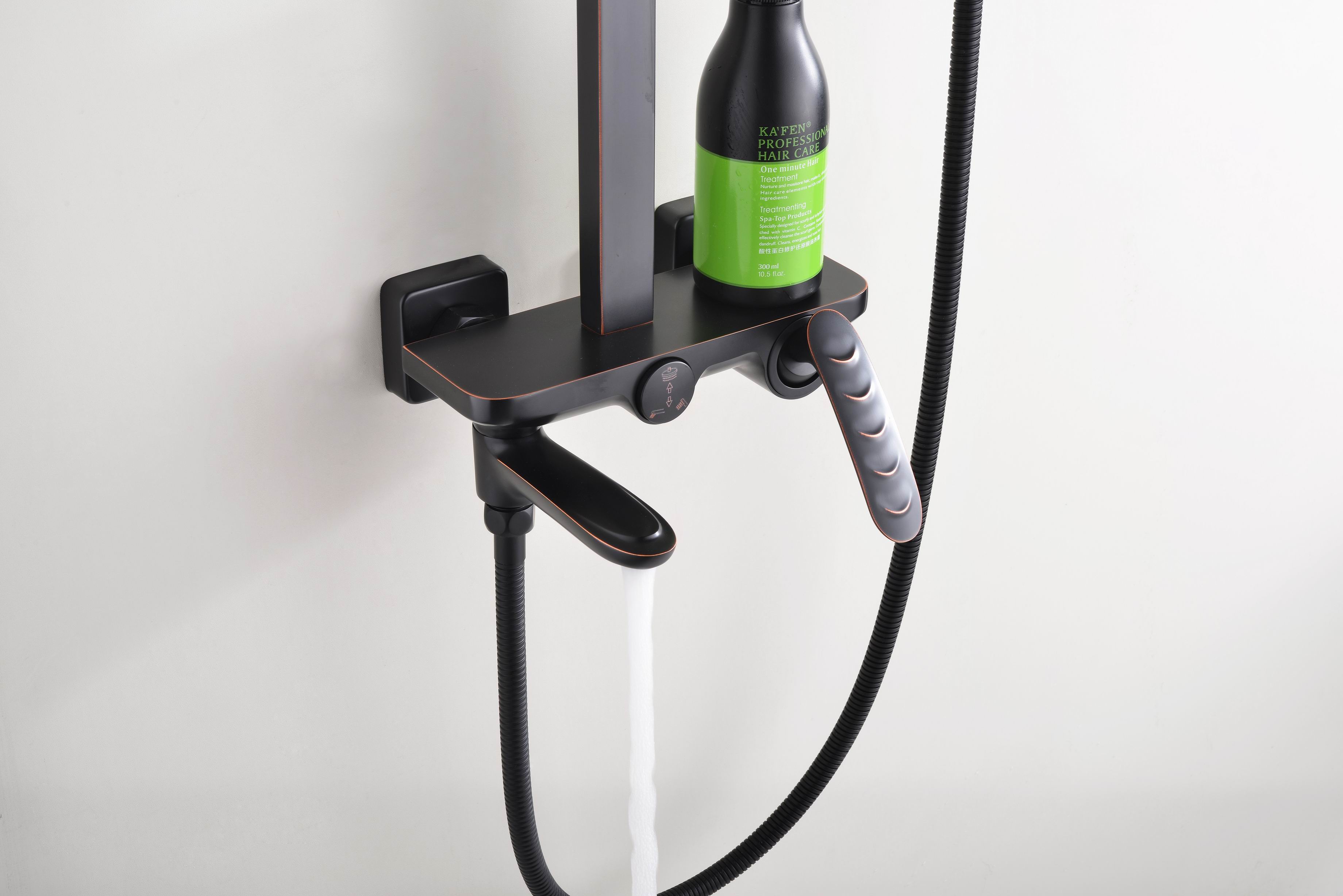 Wall Mounted Shower Set Column Bath Mixer Faucet DF-07010-2B
