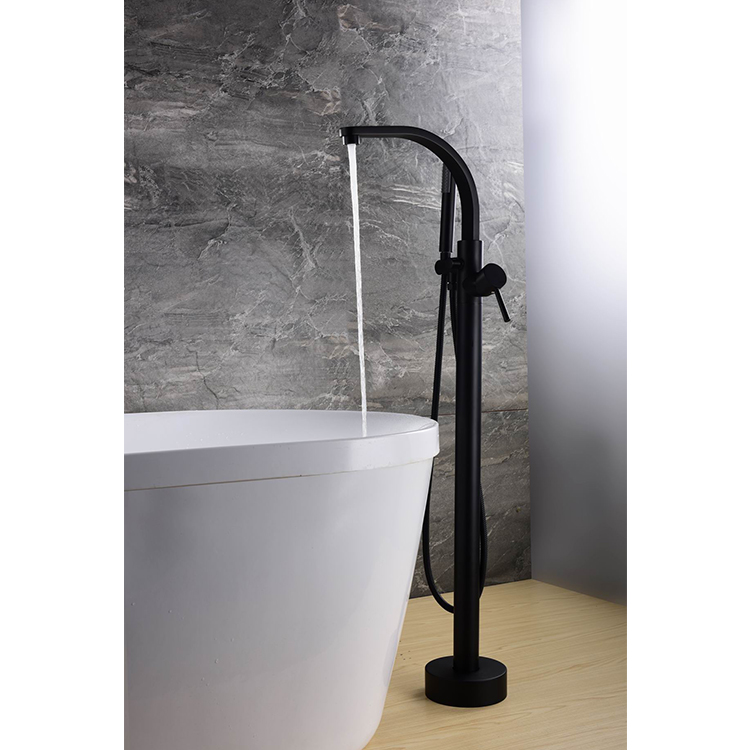 304 Stainless Steel Matte Black Bath Shower Bathroom Faucet