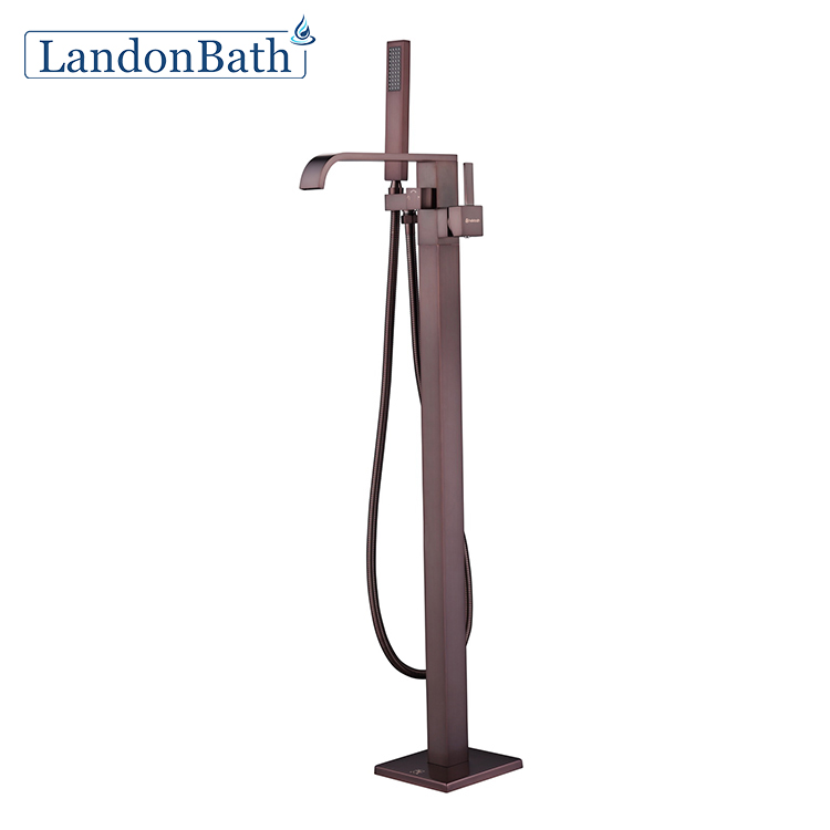 Modern Classical Design Styles Brass Chrome Bathtub Mixer