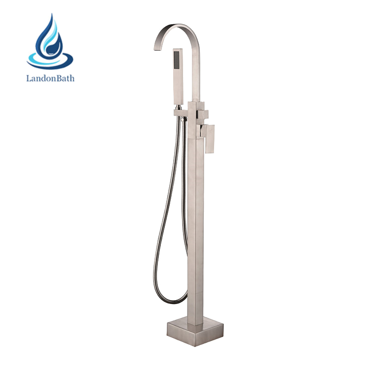 High Quality Square Bathroom Faucet Unique Design Bathtub Tap