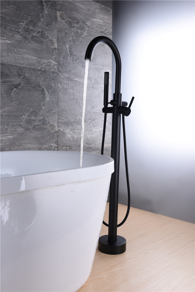 Elegent Fashion Luxury Design Golden and Black Color Bathroom Faucet