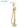 Simple Design French Gold High Quality Bathtub Mixer