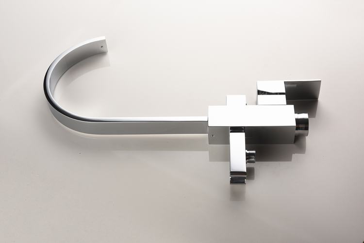 Classical White and Matt Black Faucet Thermostatic Bathtub Mixer