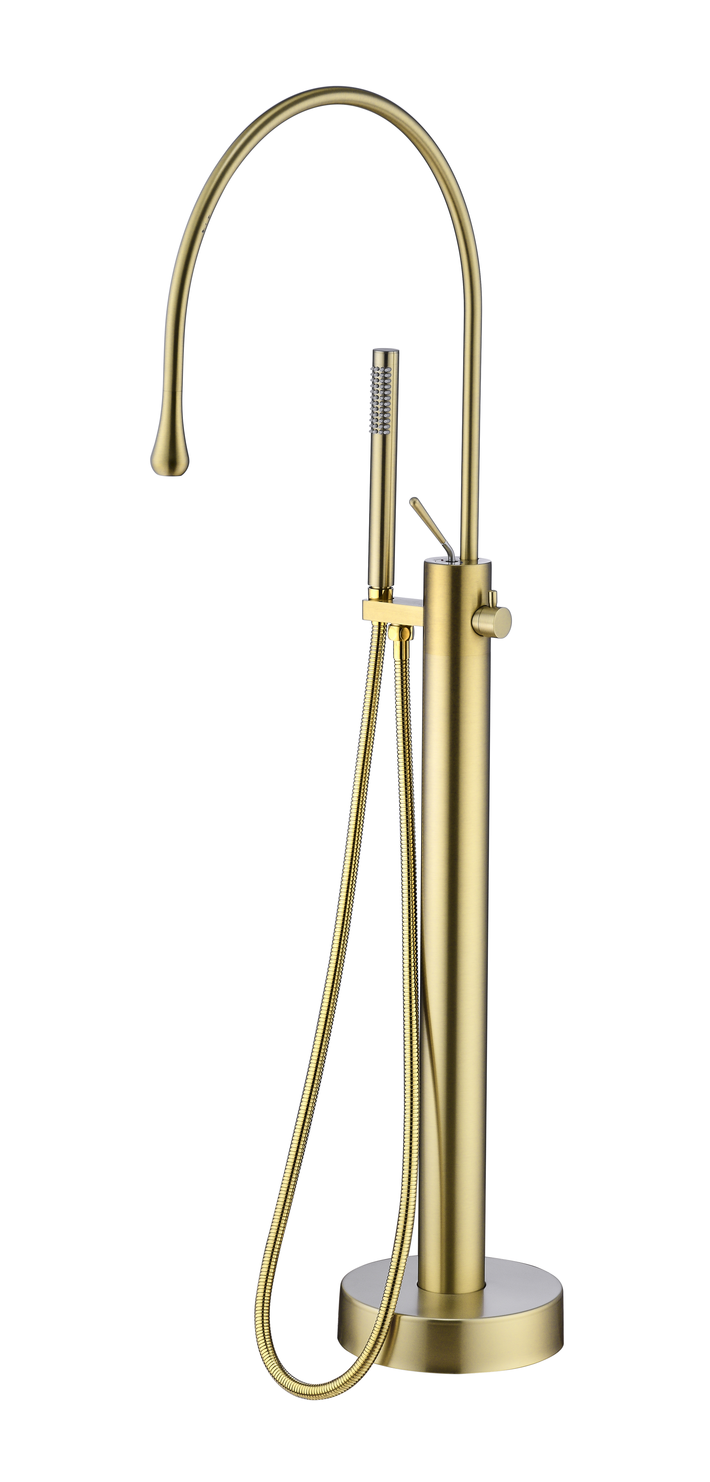 Water Droplet Design Freestanding Bathtub Faucet 1501002