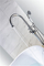 Luxury Hotel Home Chrome Floor Mounted Bath Shower Mixer Bathroom Freestanding Bathtub Faucet