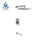 Plumbing Fixtures Shower Twin Station Rain Brass Faucet Bath Mixer High Quality Taps Faucets Whit Hand Stand Up Bathroom Tap