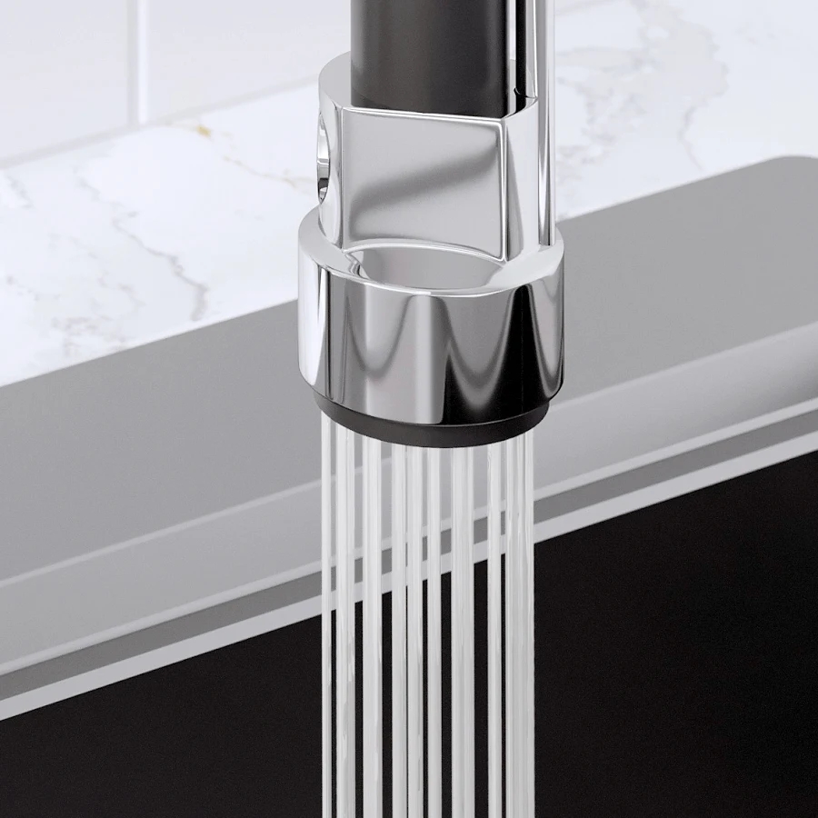 Pull Down Brass Mixer Spring Kitchen Faucet With Spray Torneira Cozinha Flexivel