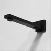 Concealed Square Bathroom Shower Faucet Black Plating Shower Sets For Home