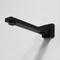 Concealed Square Bathroom Shower Faucet Black Plating Shower Sets For Home