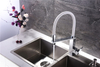 Luxury Gold Pull Down Modern Kitchen Faucet