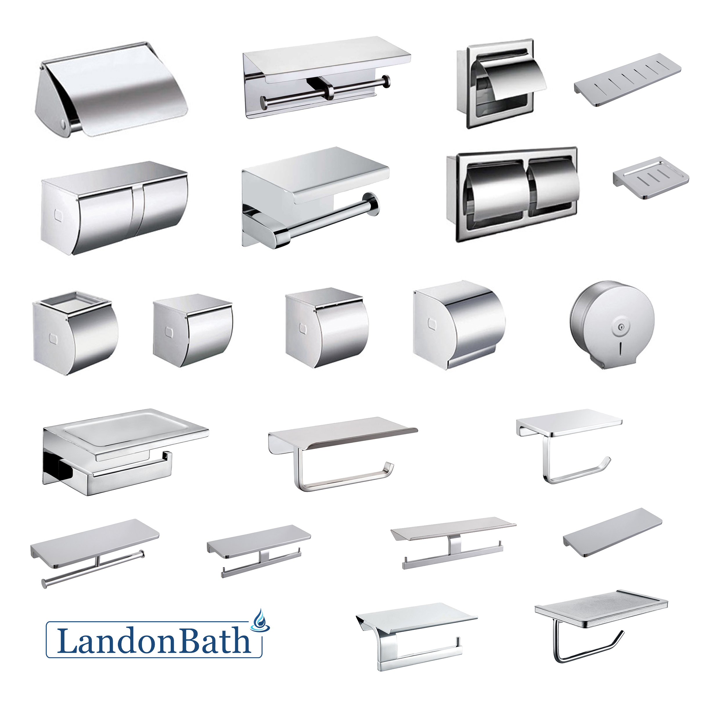Bathroom Accessories Set Toilet Paper Holder 79Series