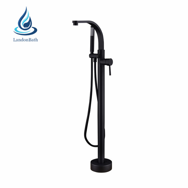 Matte Black Freestanding Bathtub Faucet 2022 Hot Selling Tap